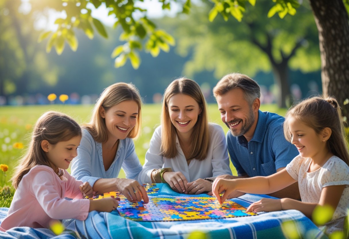 Sure, here is the translated text without any signs: Fun outdoor activities and puzzles